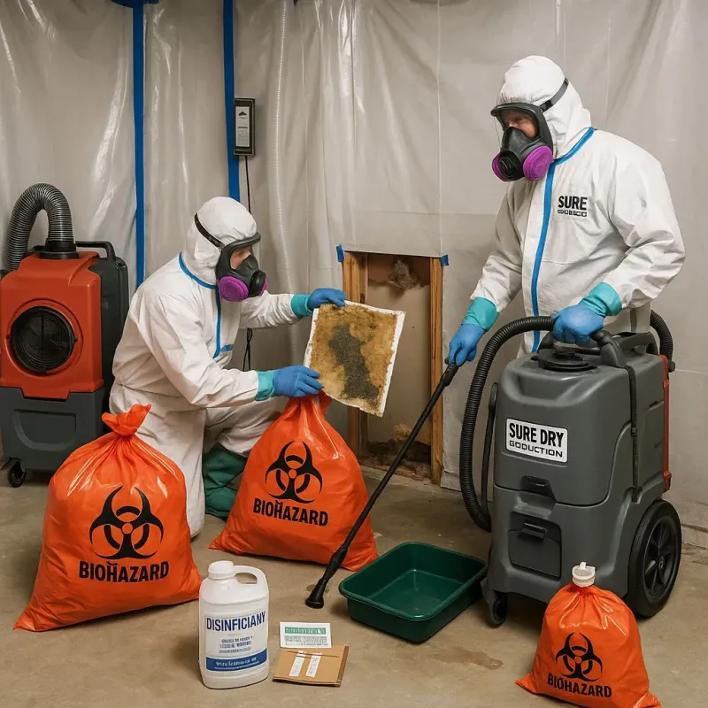 Contaminated Water Handling Protocols process in Mountain City, GA