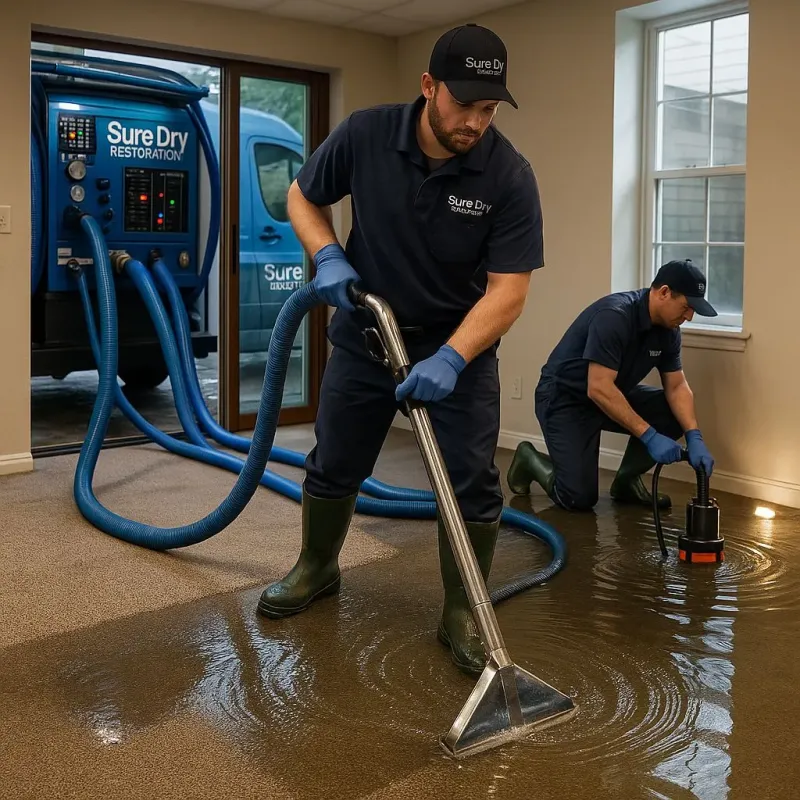 Water Extraction and Removal process in Mountain City, GA